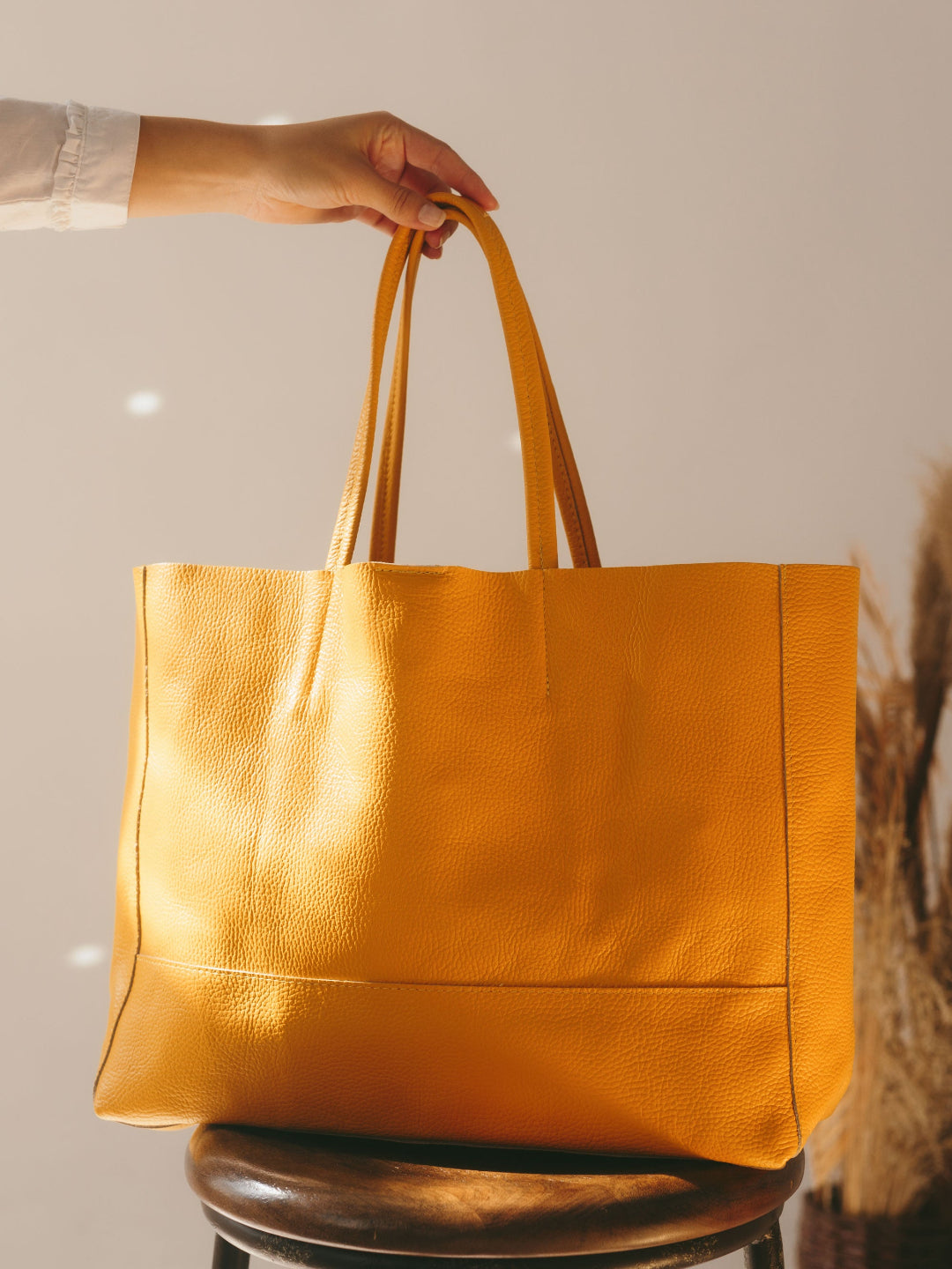 The Carryall Leather Tote