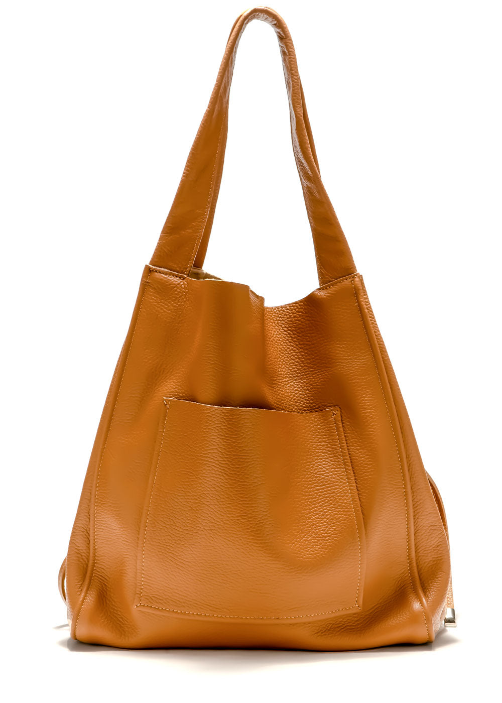 Brown Leather Shoulder Bag for Women - Adoratti