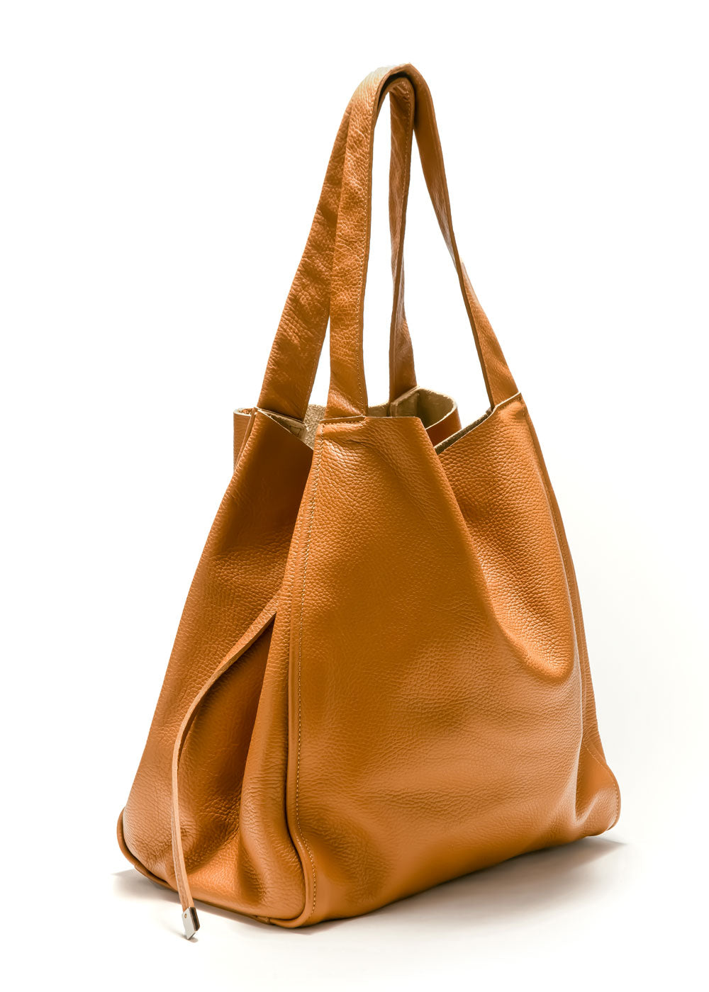 Brown Leather Shoulder Bag for Women - Adoratti